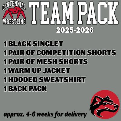 Centennial Wrestling Team Pack