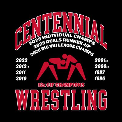 Centennial Wrestling T-shirt