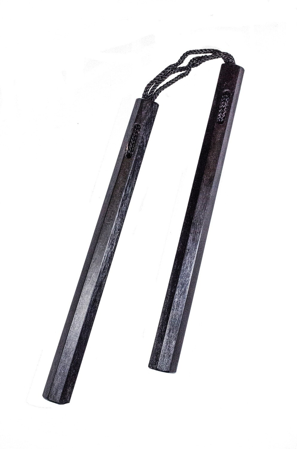 Cord Nunchacku, Size: 12 inch, Color: Black