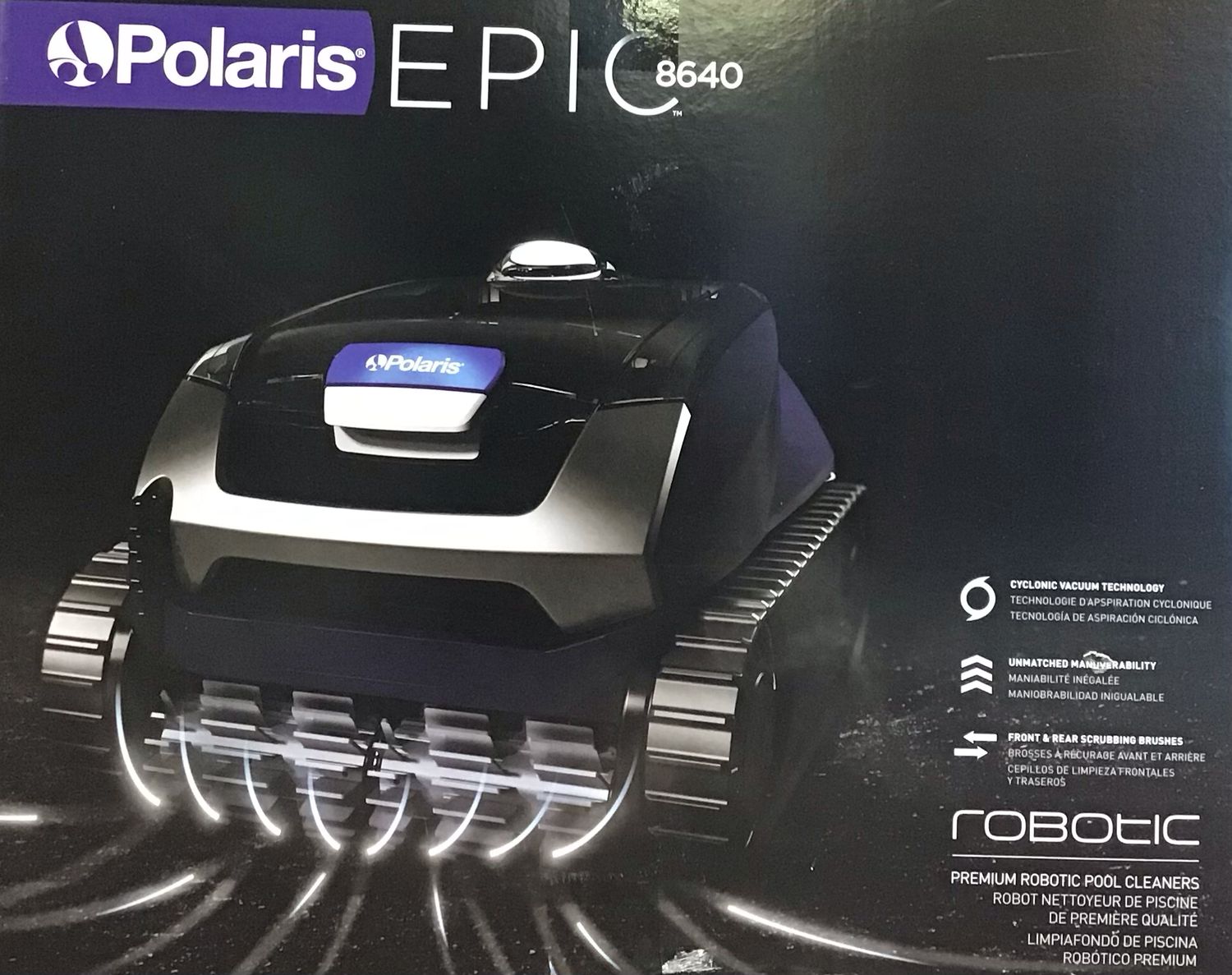 Robotic Cleaner - Polaris - Epic 8640 - W/Caddy