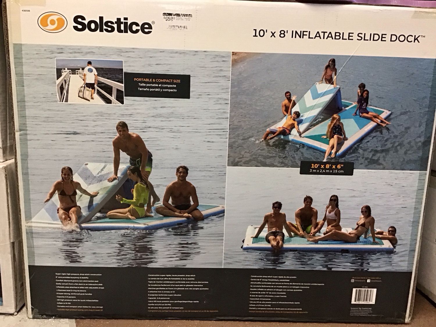 Swimline Convertible Slide Dock - 36108