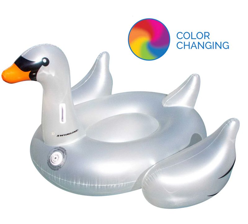 Color Changing Swan