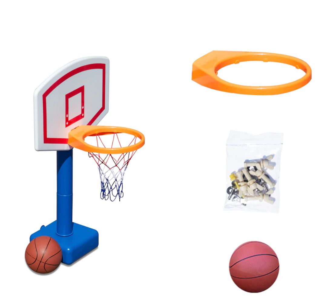 Jammin' Inground Poolside Basketball