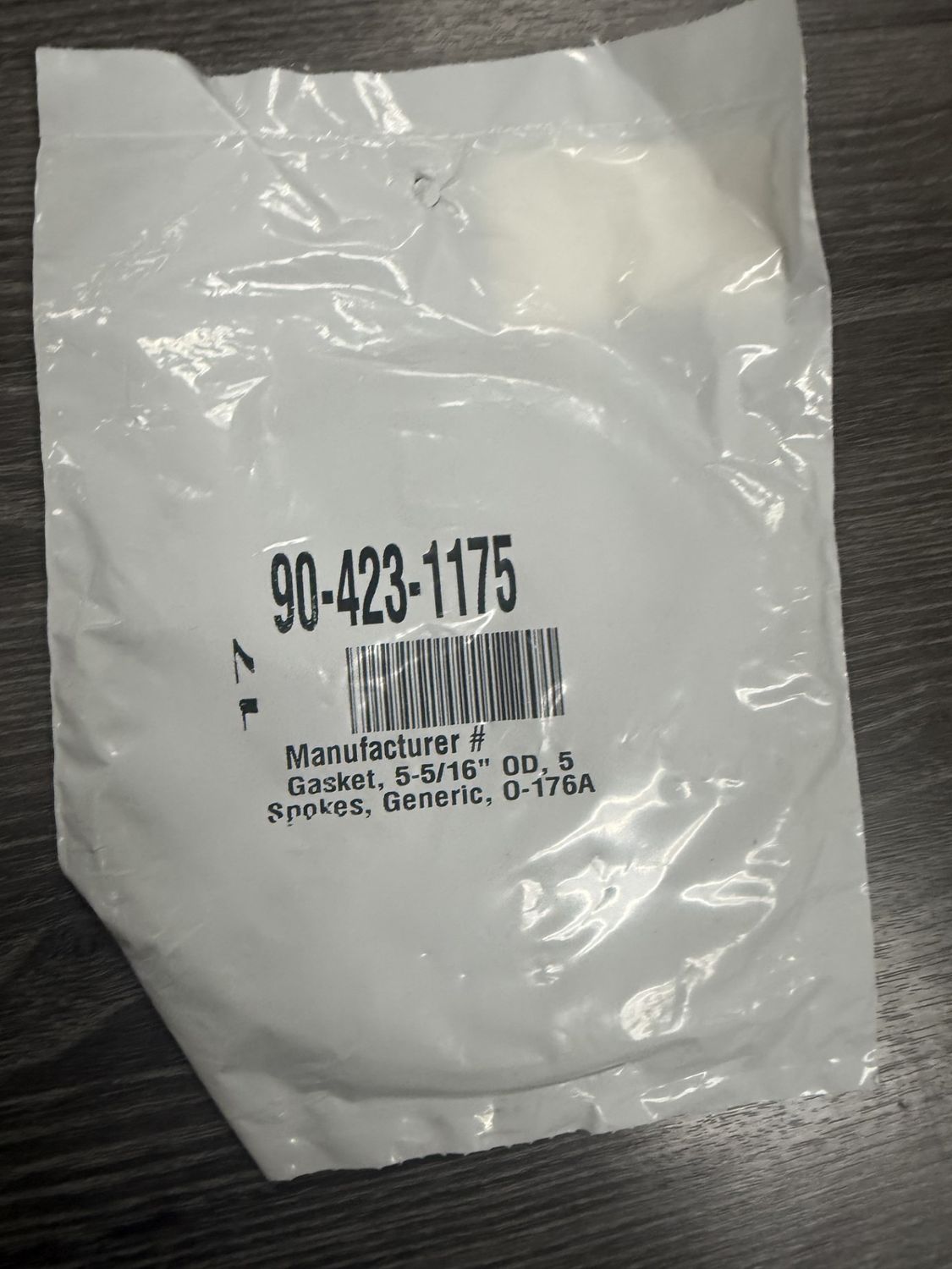 O-176a   5 Spoke Gasket - 905