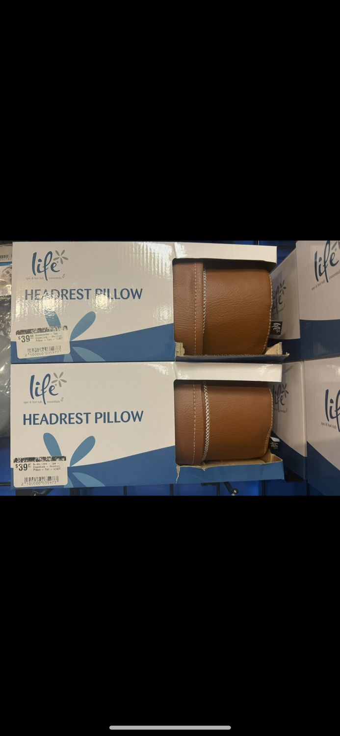 Accessories - Spa - Essentials - Headrest Pillow - Tan - 6940T