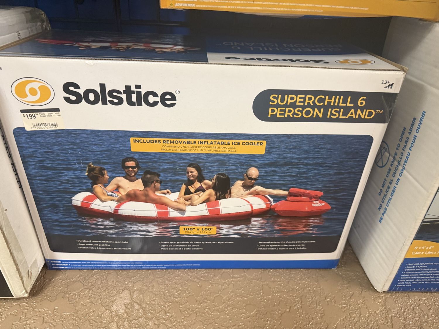 Floats - Super Chill 6 Person Island - 17006