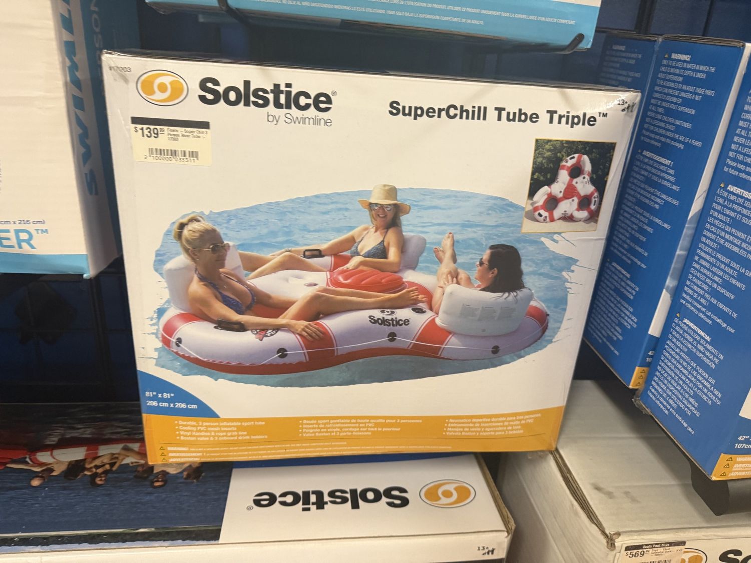 Floats - Super Chill 3 Person River Tube - 17003