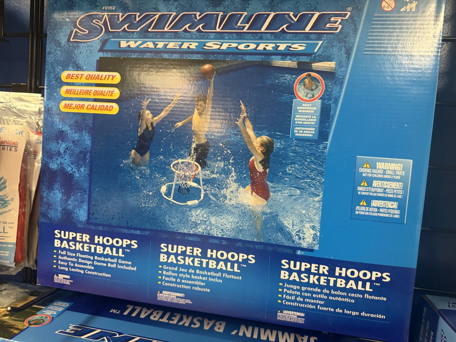 Toys - Games - Floating Super Hoops Basketball - 9162