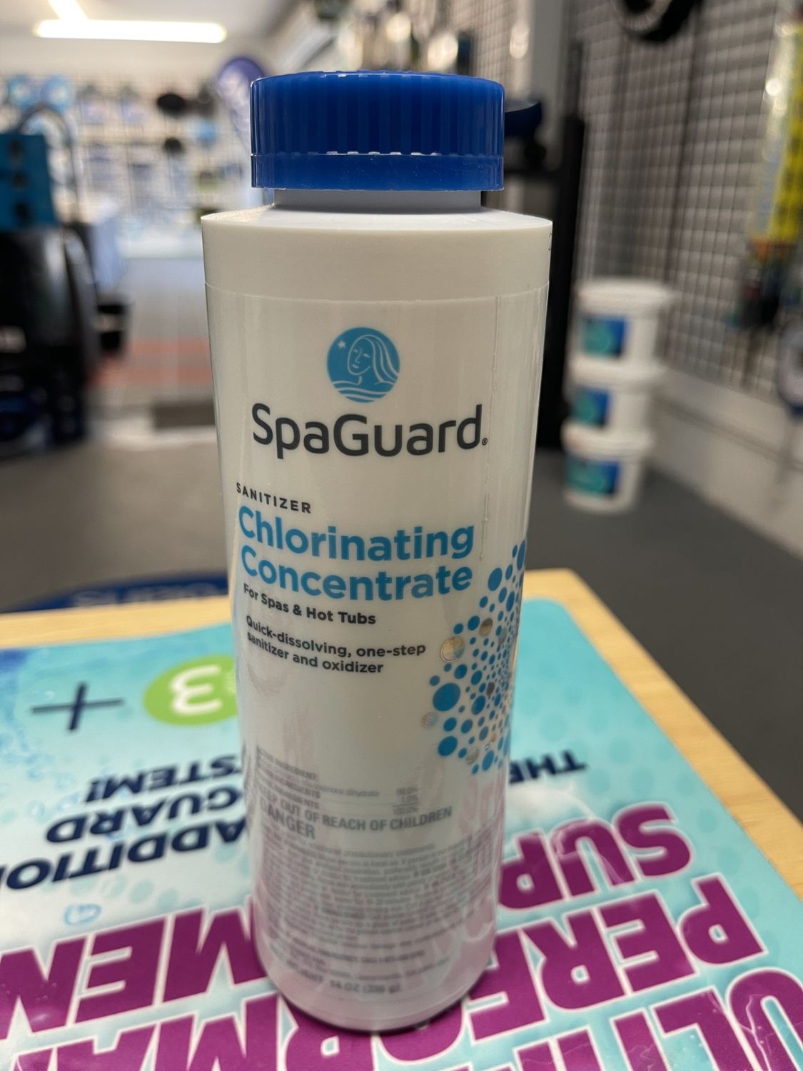 Sanitizer - SpaGuard - Chlorinating Concentrate - 14oz 2333