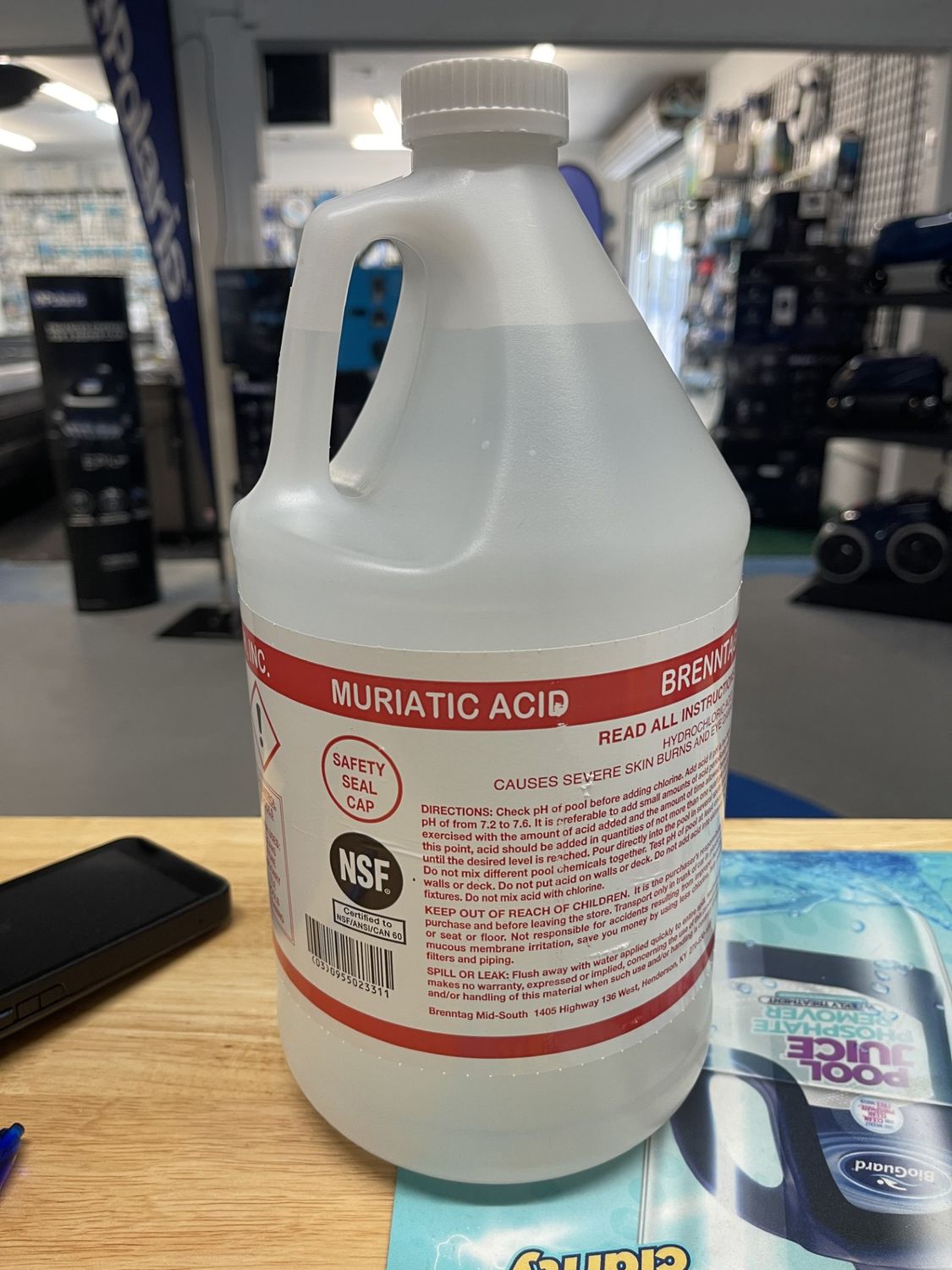 Balance - pH Decreaser - Muriatic Acid - 1gal-85