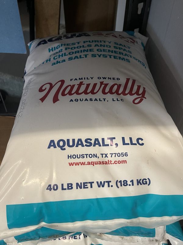 POOL SALT 40lb - 461