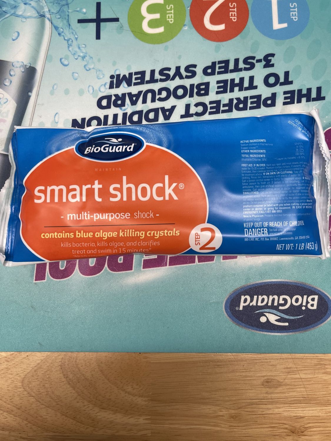 Sanitizer - Shock - BioGuard - Smart Shock - 1lb 22947