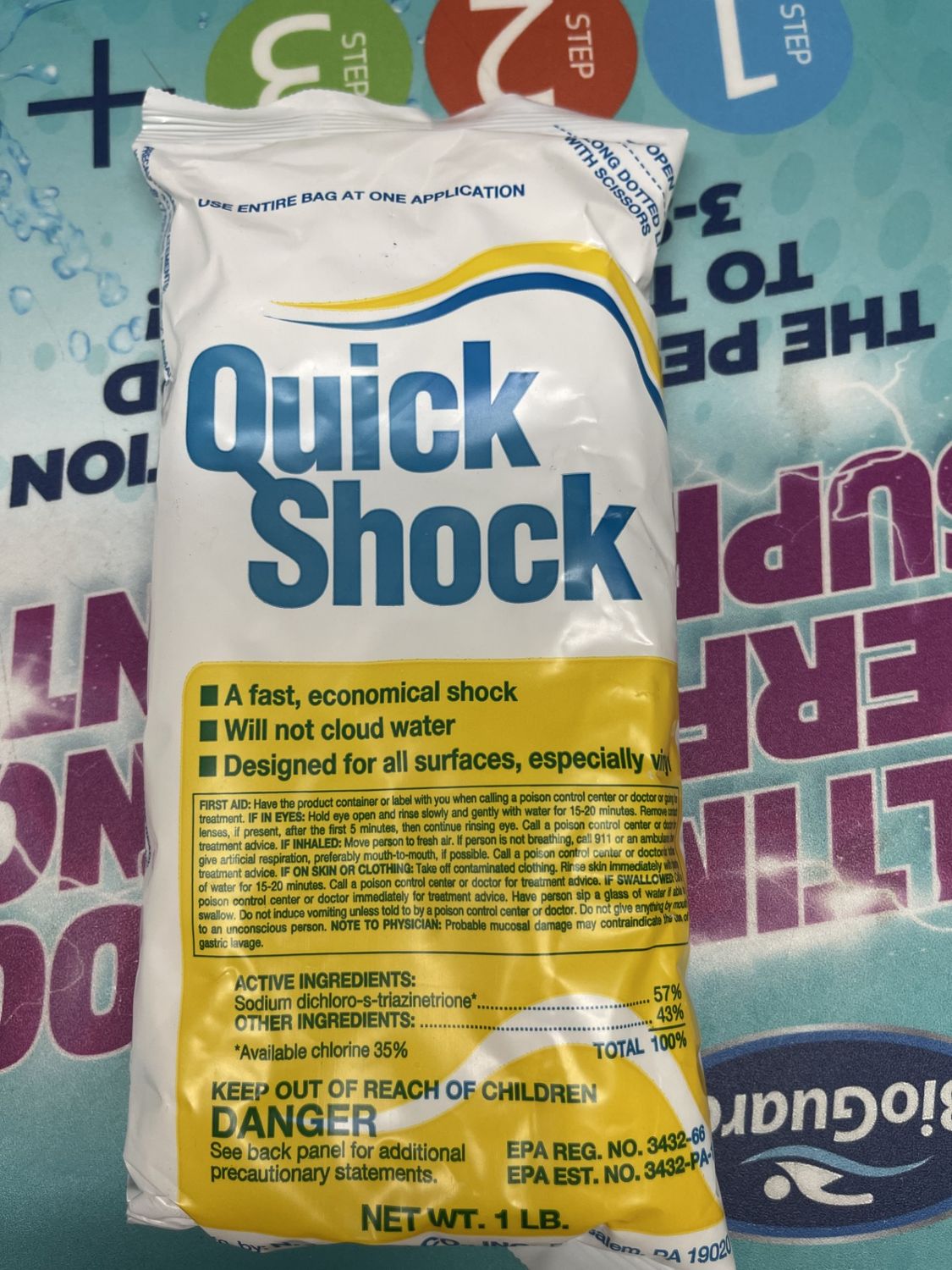 Sanitizer- Quick Shock- 1lb 26679
