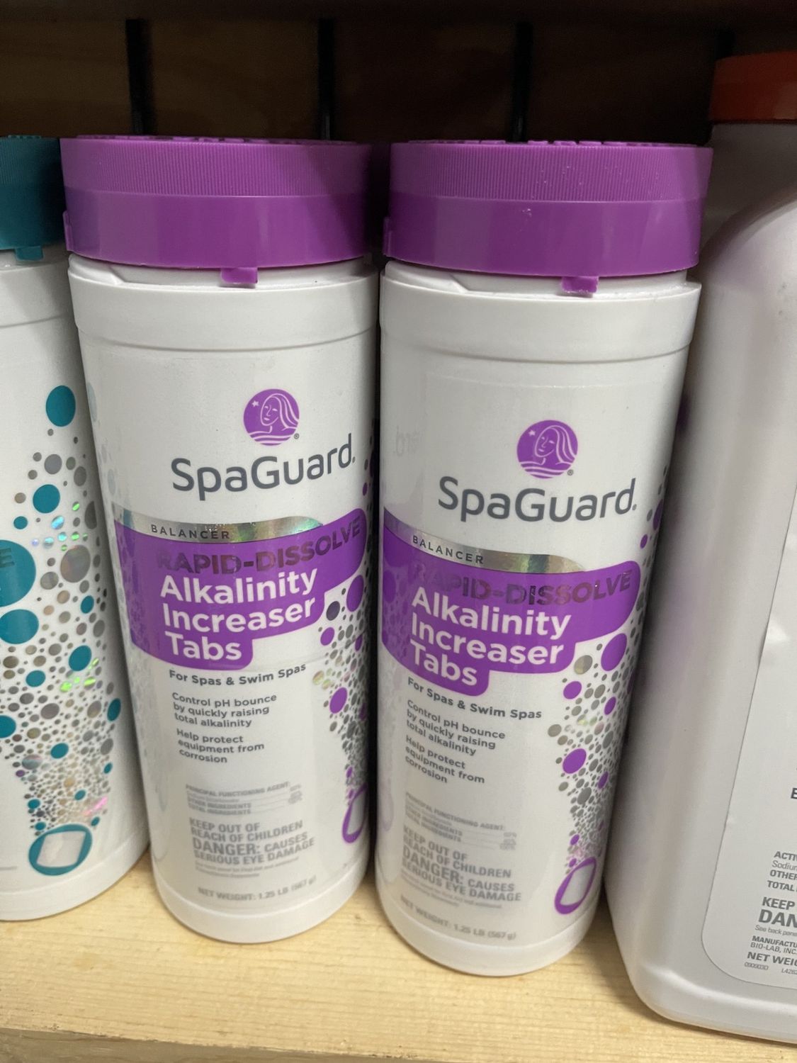 Balance- SpaGuard-Rapid dissolve- Alkalinity Increaser tab- 1.25lbs 42661