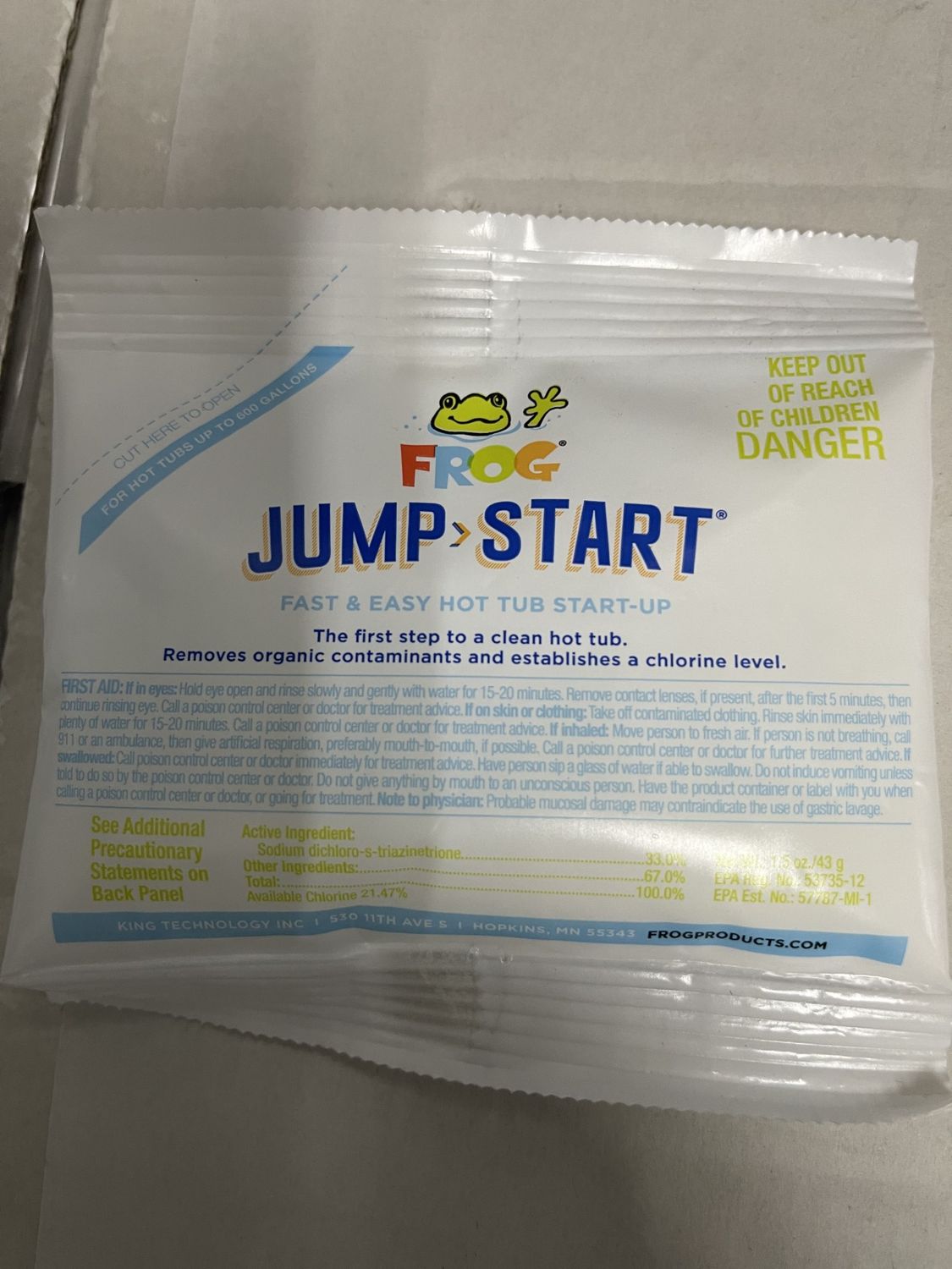 Sanitizer-Spa Frog- Jump Start-0310