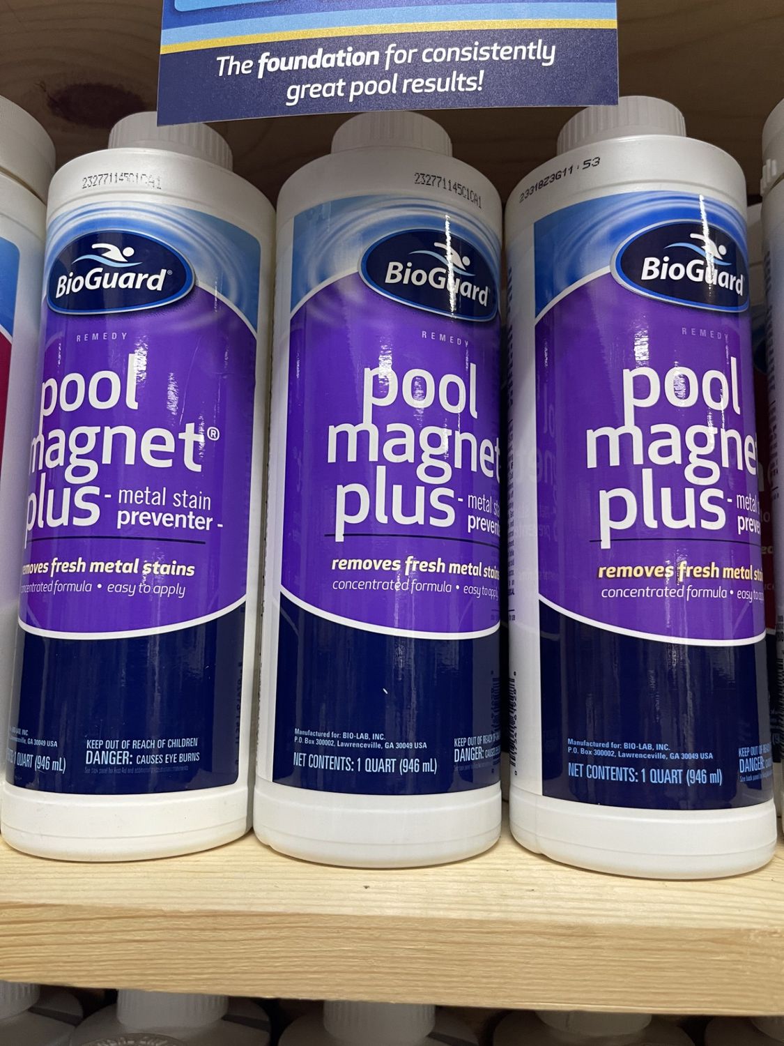 Maintain - Bioguard - Pool Magnet Plus - 1qt - 23454