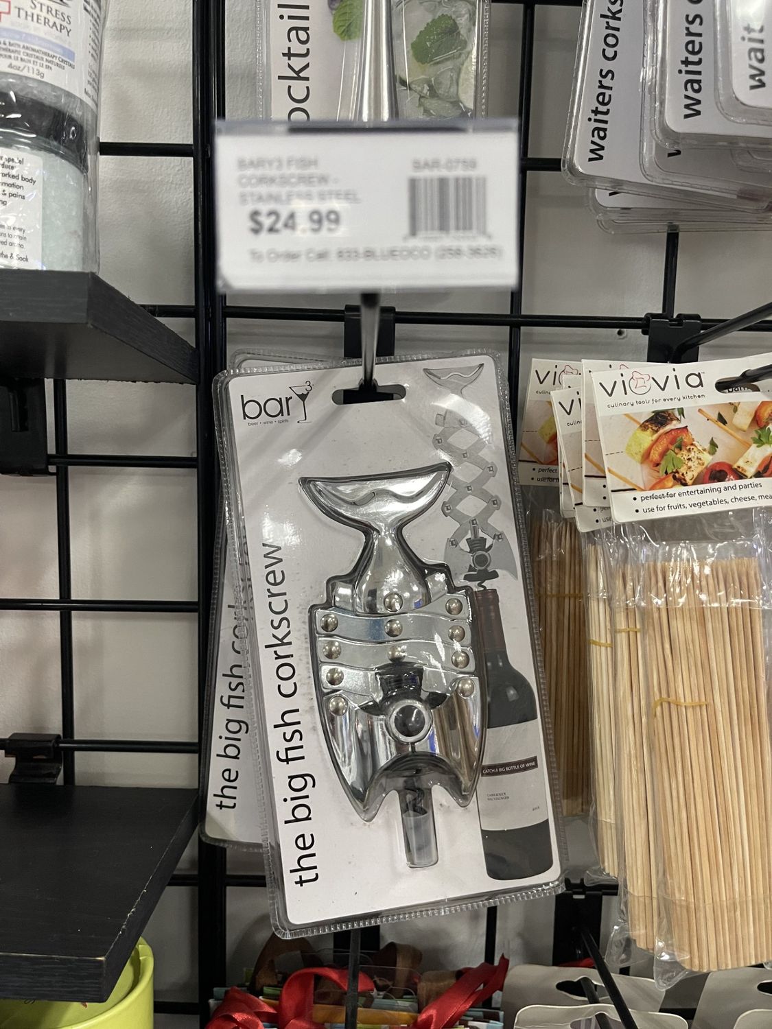 Bar - Fish Corkscrew - 0759