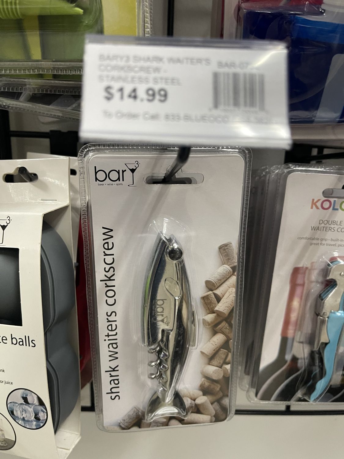 Bar - Shark Waiters Corkscrew - 0752