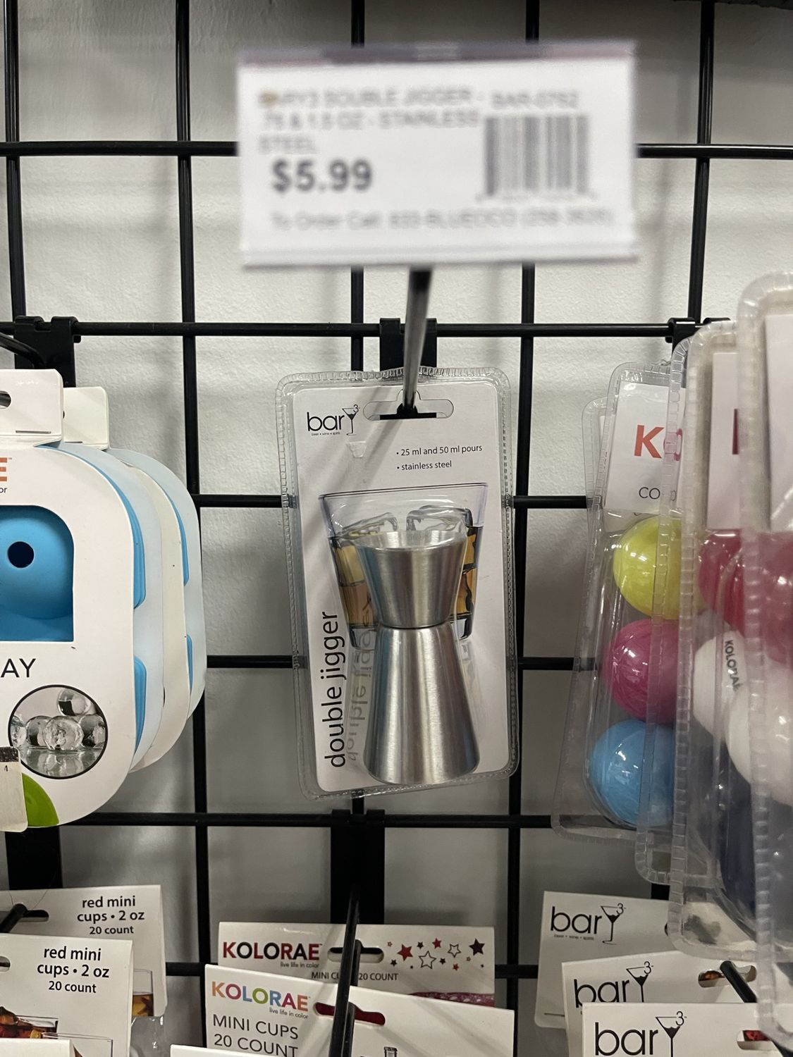 Bar - Double Jigger - 0762