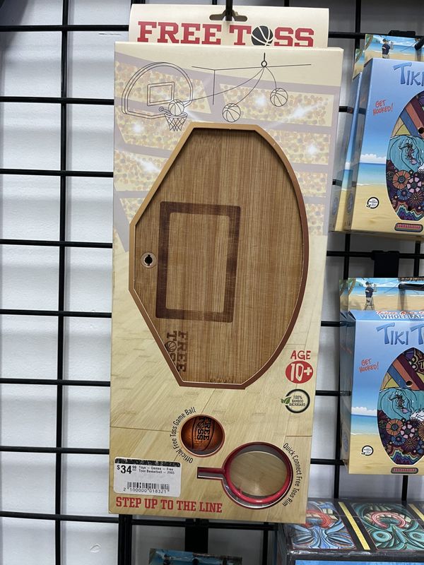 Toys - Games - Tiki Toss - Free Toss Basketball - 2065