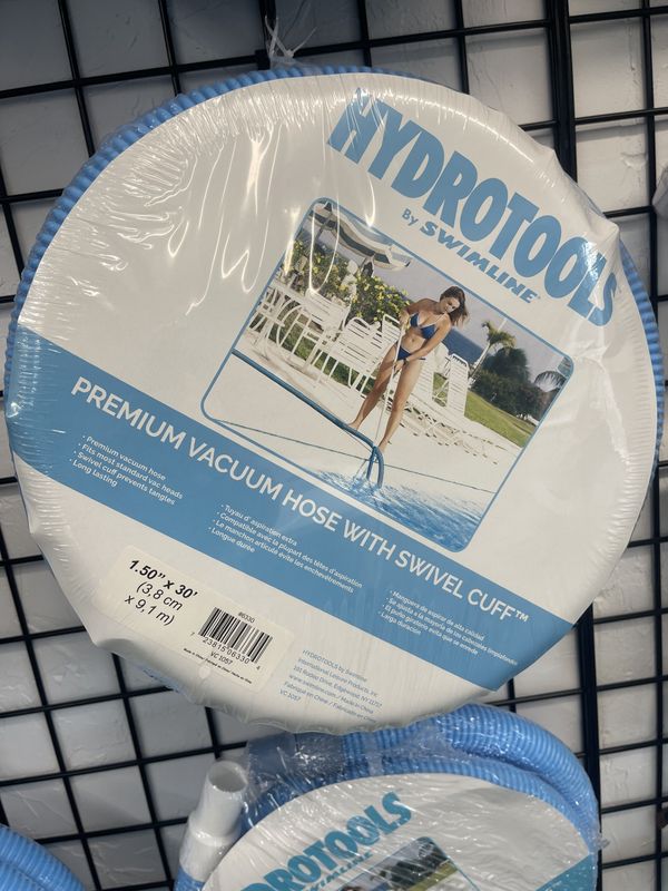 Vac Hose - Swivel Cuff - 1.5"x30' - 6330