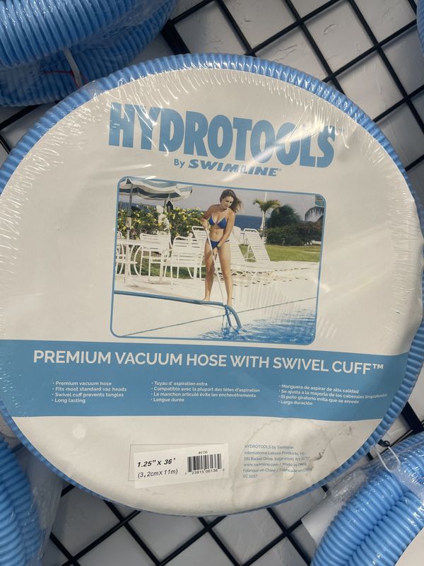 Vac Hose - Swivel Cuff - 1.25"x 36' - 6136