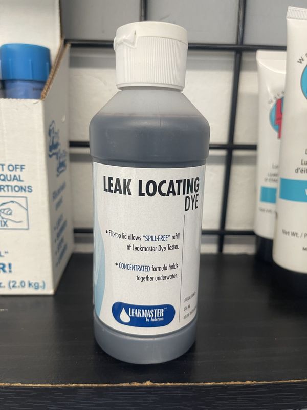 BLUE LEAK LOCATING DYE 8OZ