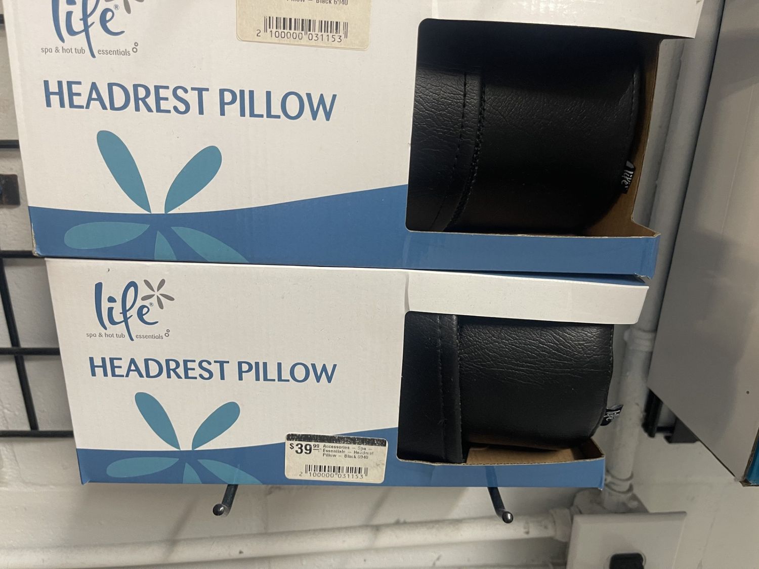 Accessories - Spa - Essentials - Headrest Pillow - Black 6940