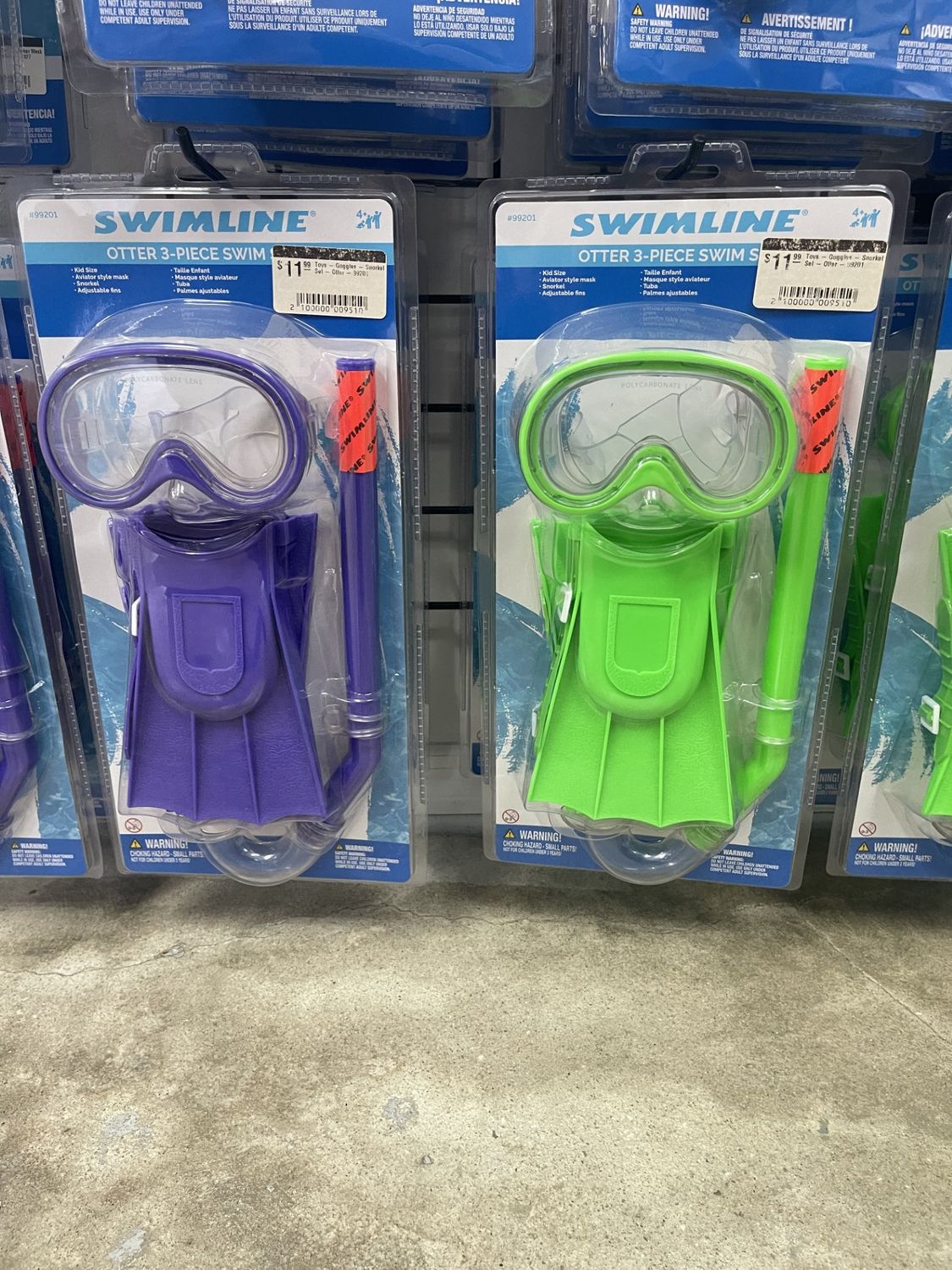 Toys - Goggles - Snorkel Set - Otter - 99201