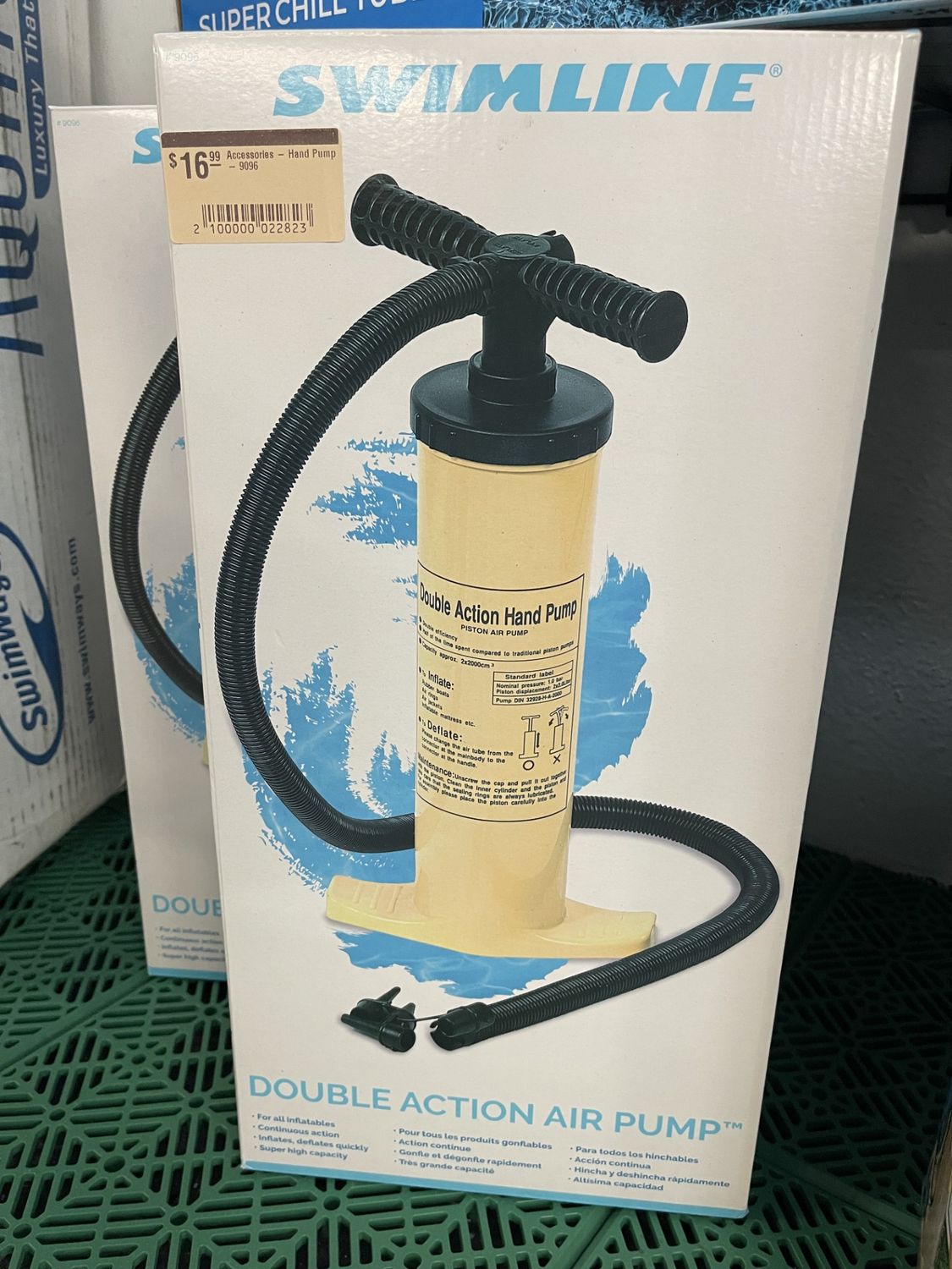 Accessories - Hand Pump -Double Action Air Pump - 9096