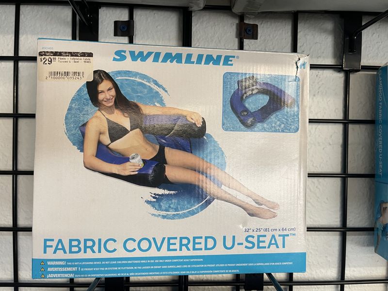 Floats - Inflatable Fabric Covered U-Seat - 90465