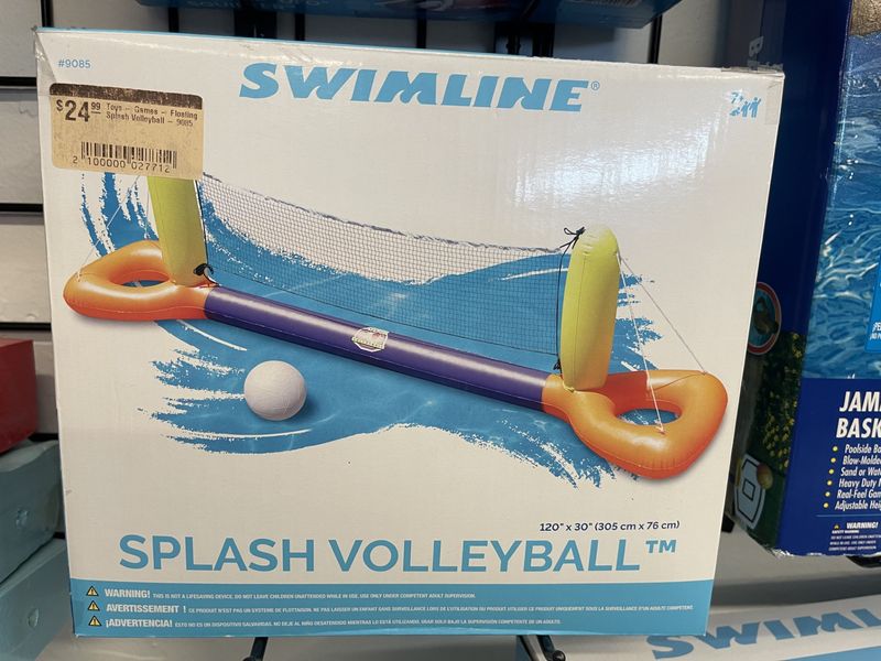 Toys - Games - Floating Splash Volleyball - 9085