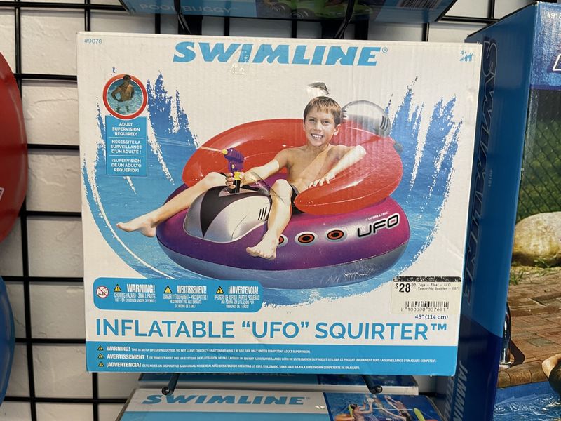 Toys - Float - UFO Spaceship Squirter - 9078