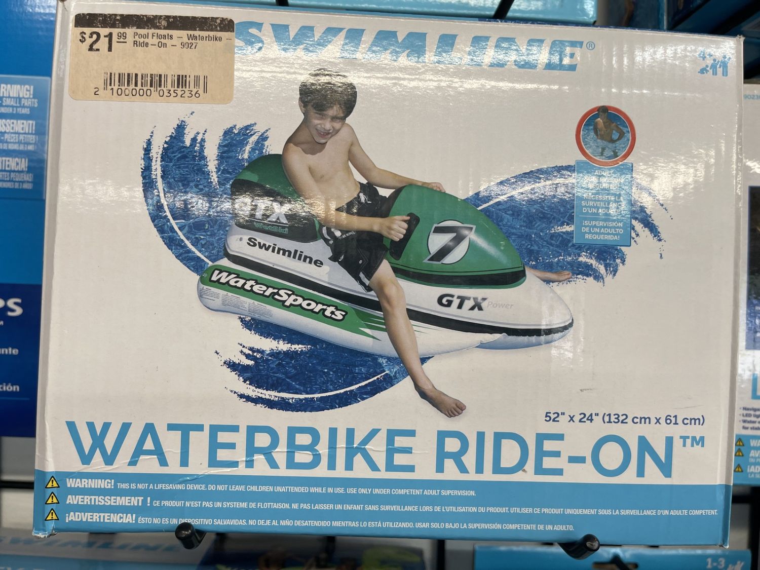 Pool Floats - Waterbike - Ride-On - 9027