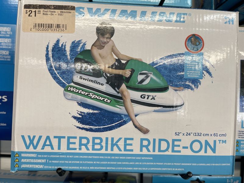 Pool Floats - Waterbike - Ride-On - 9027