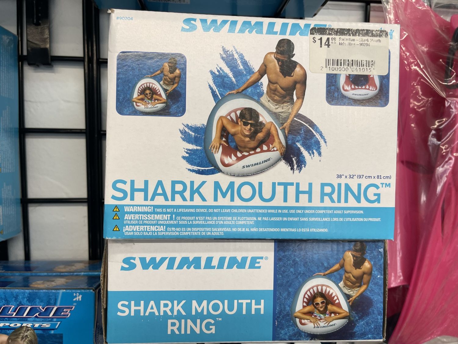Swimline-Shark Mouth kids Ring-90204