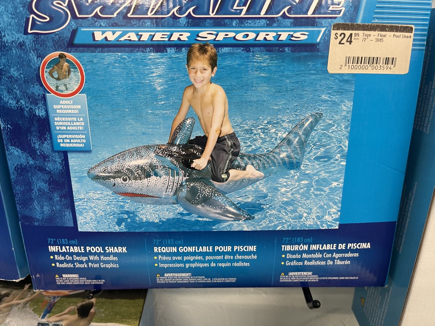 Toys - Float - Pool Shark 72" - 9045