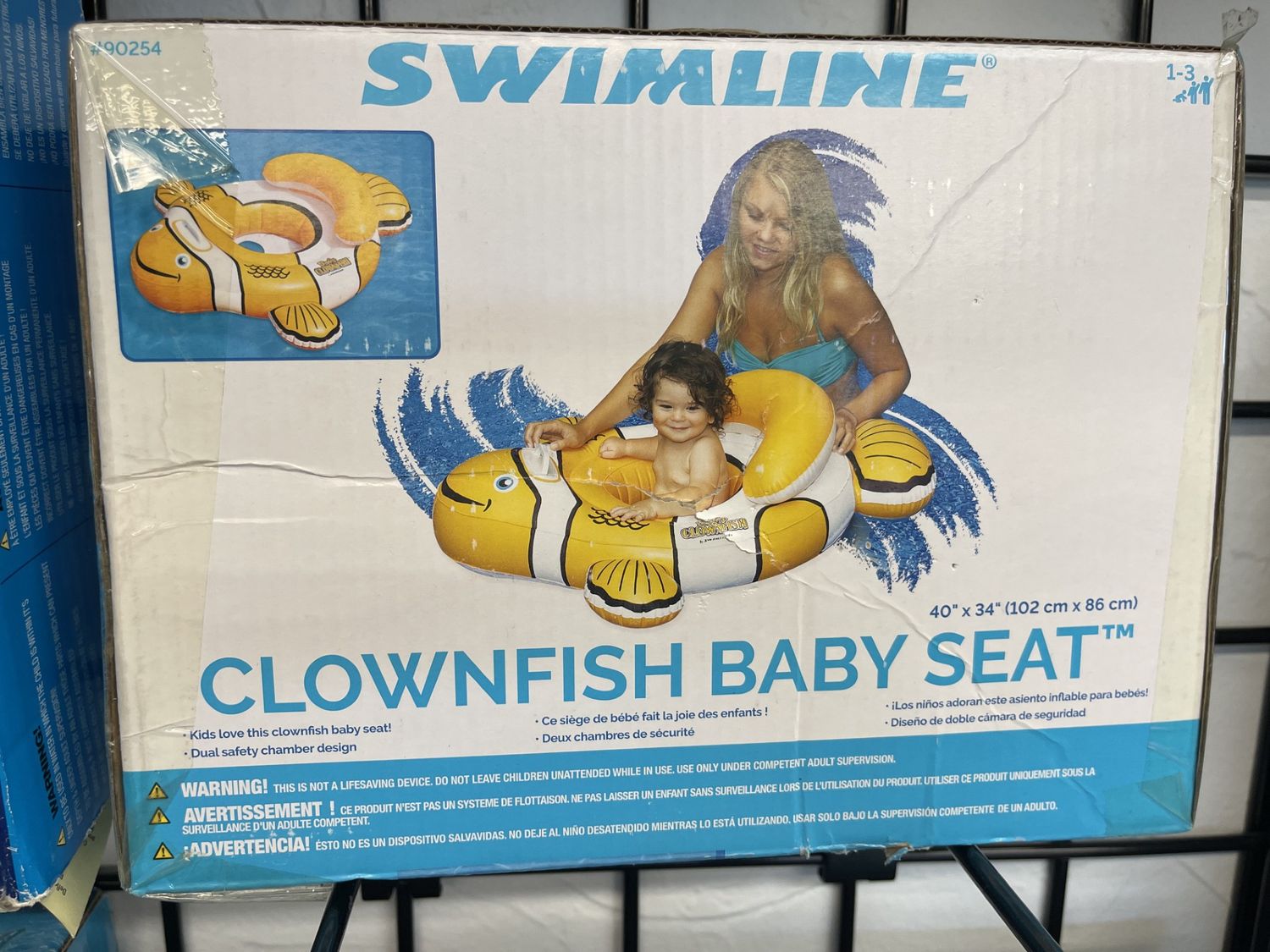 Toys - Float - Baby Clownfish Baby Seat - 90254