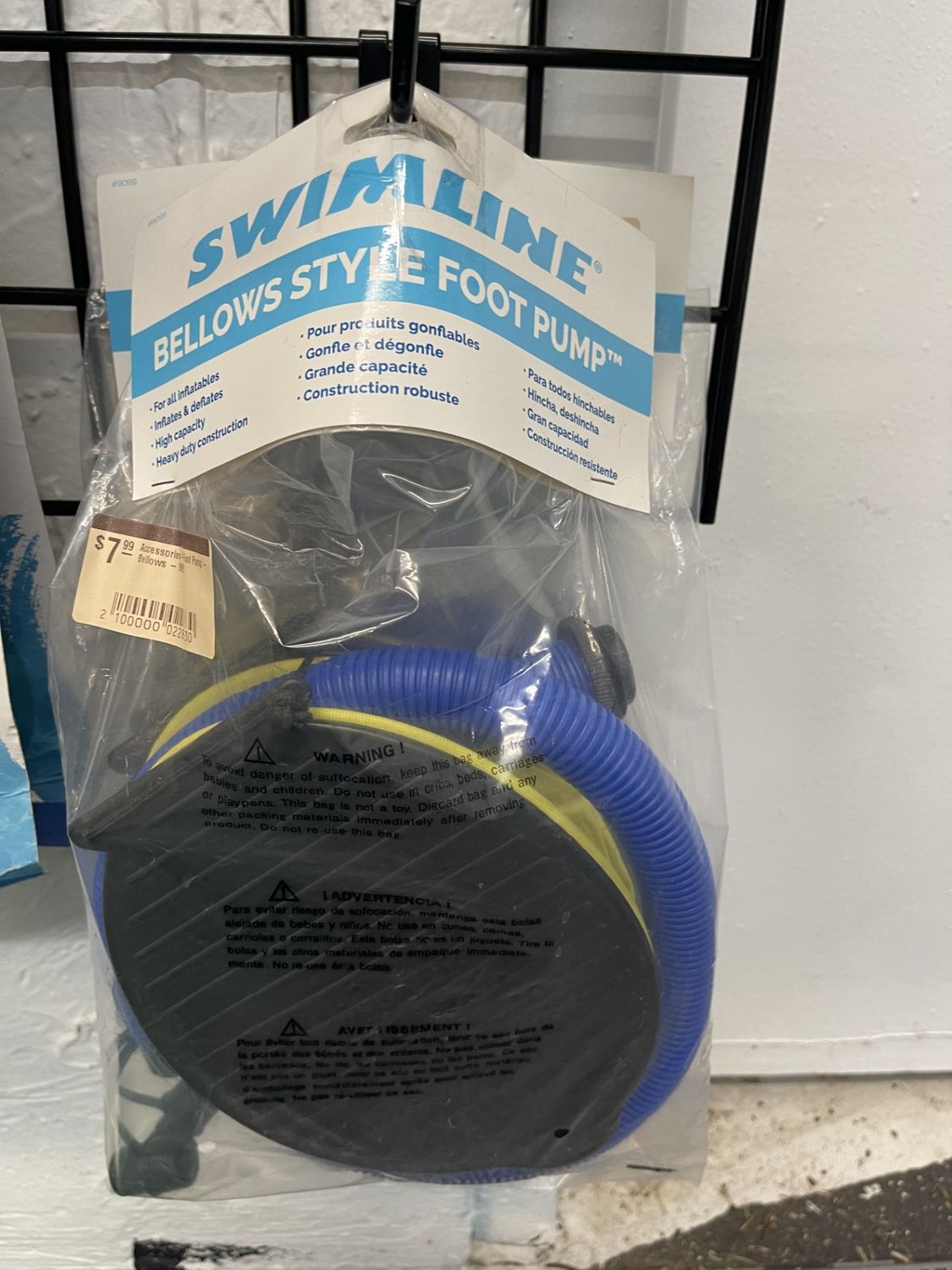 Accessories - Foot Pump - Bellows - 9099