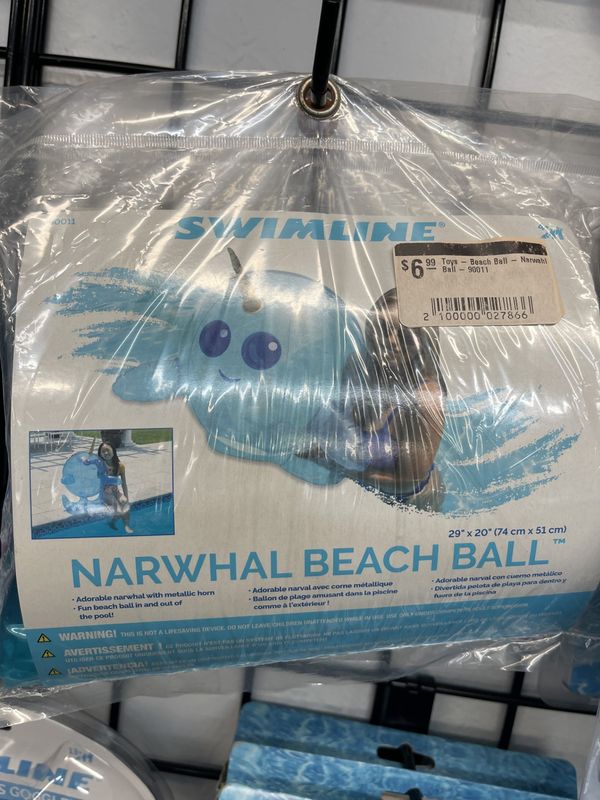 Toys - Beach Ball - Narwahl Ball - 90011