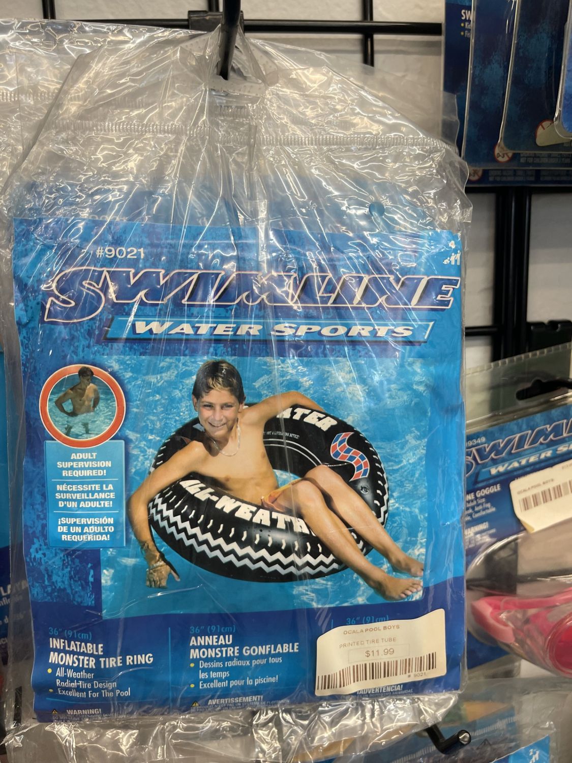 Toys - Float - Printed Tire Tube - 9021