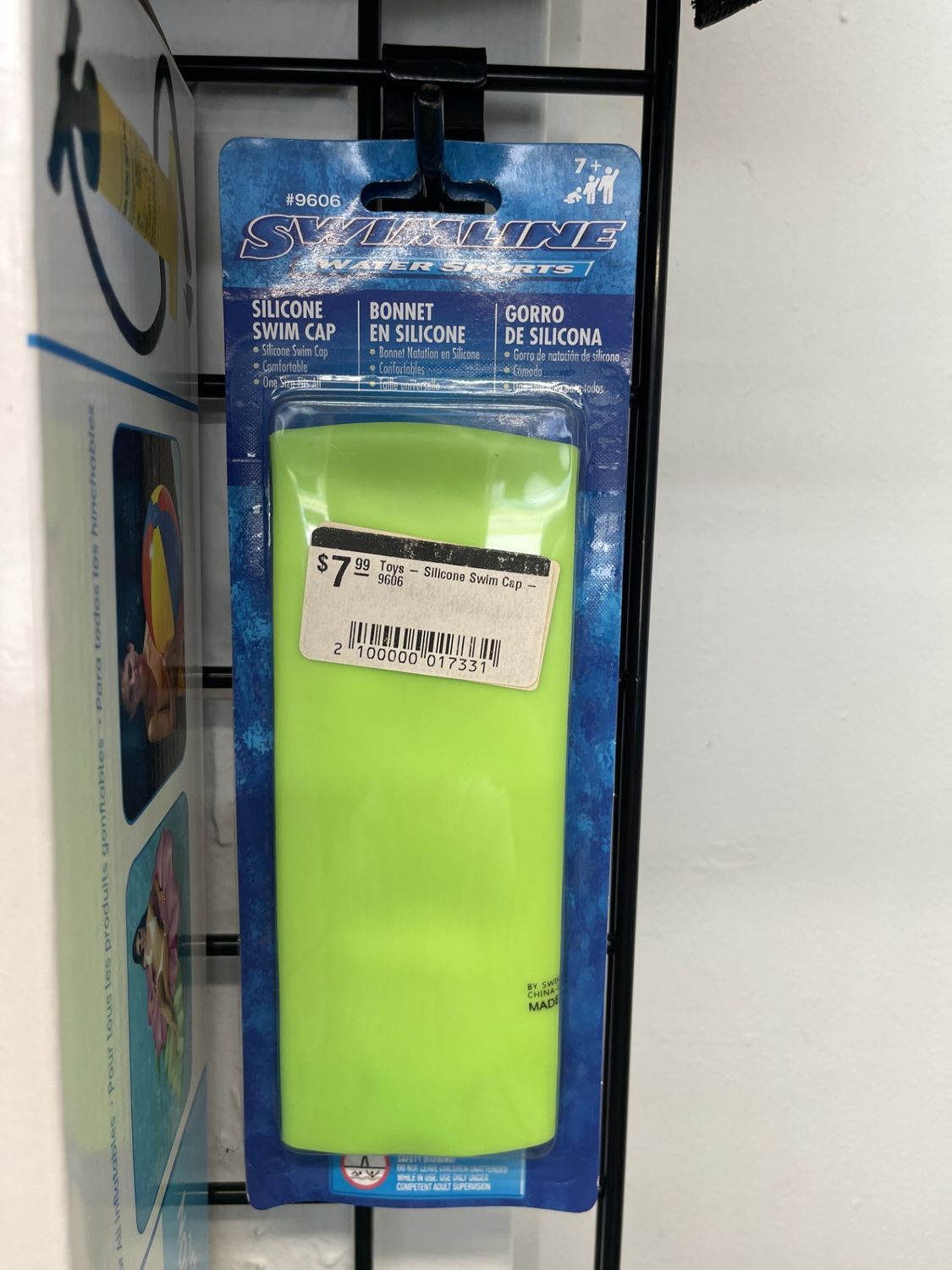 Toys - Silicone Swim Cap - 9606 - 2022