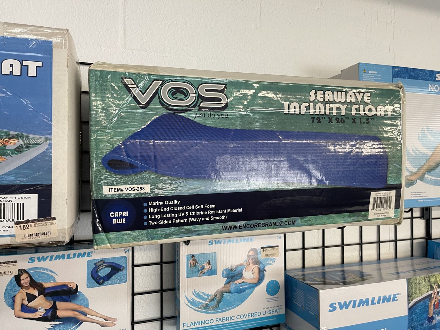 VOS Infinity Float- CAPRI BLUE -4202