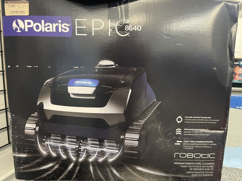 Robotic Cleaner - Polaris - Epic 8640 - W/Caddy