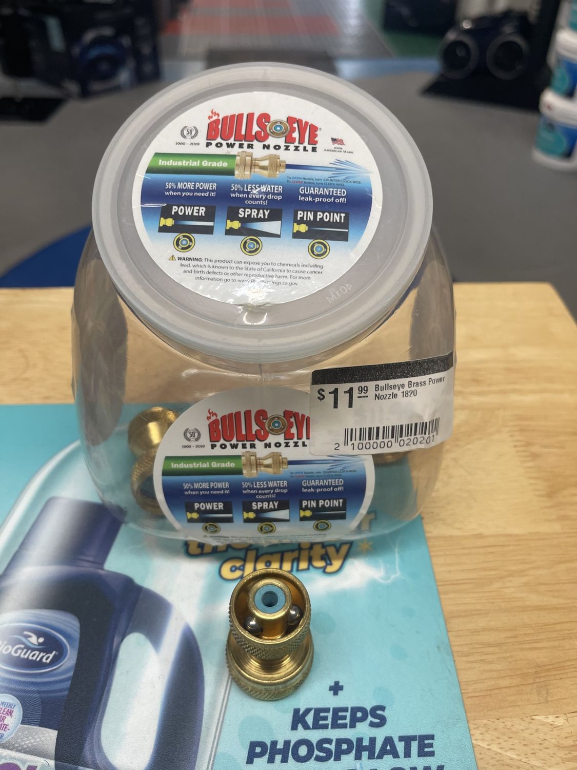 Bullseye Brass Power Nozzle 1820