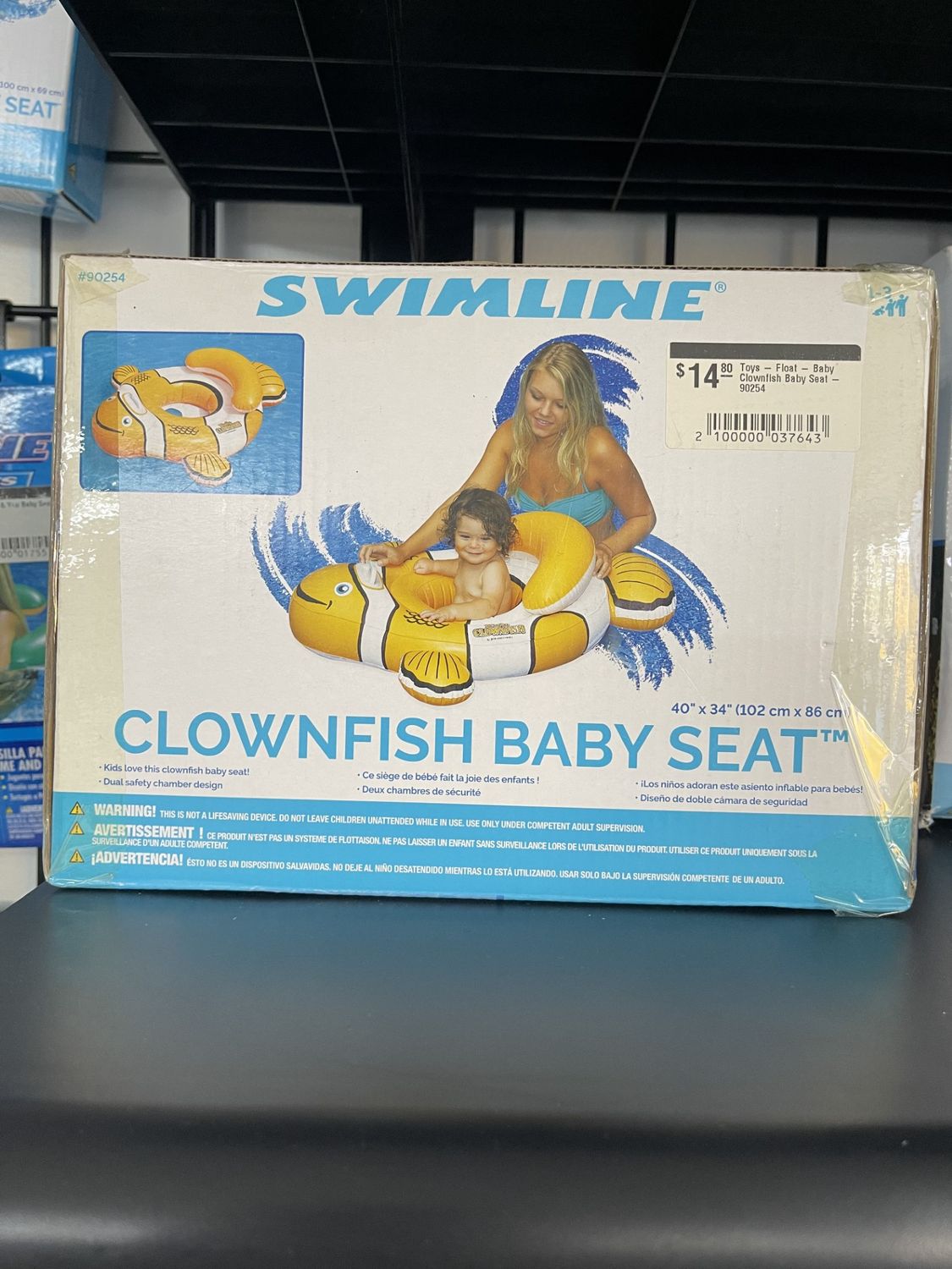 Toys - Float - Baby Clownfish Baby Seat - 90254