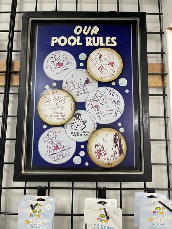 OUR POOL RULES 1945