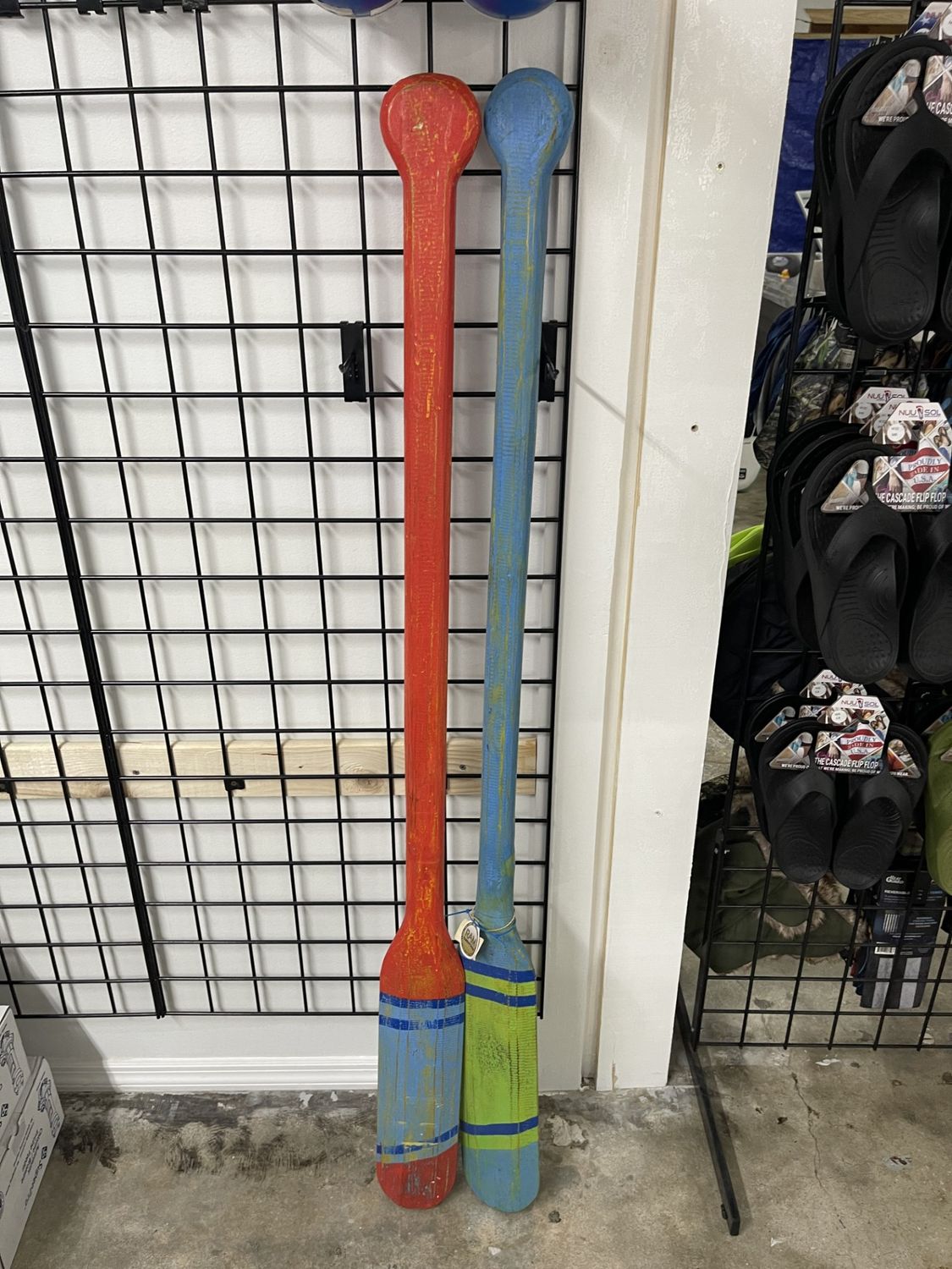 OAR- BLUE/ORANGE 1976