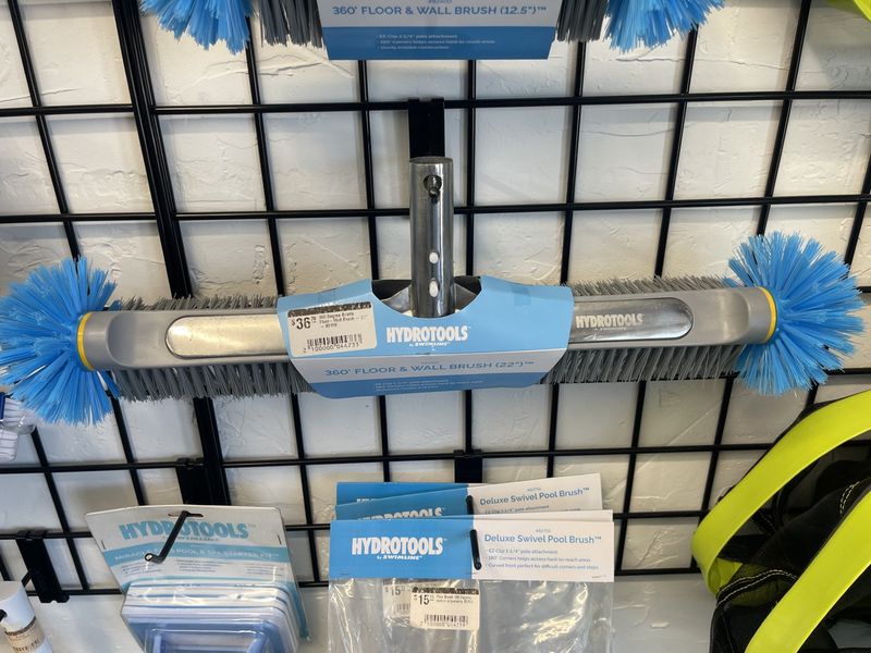 360 Degree Bristle Floor-Wall Brush - 22" - 82450