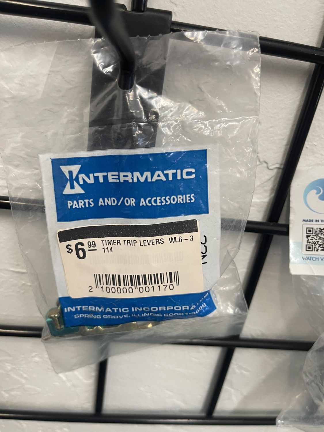 TIMER TRIP LEVERS   114